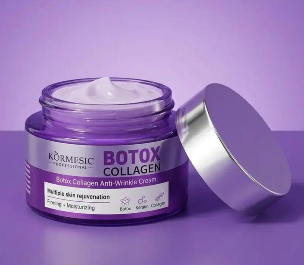 Crema Facial de Colágeno Efecto Botox Antiarrugas – Reafirmante, Hidratante y Regeneradora