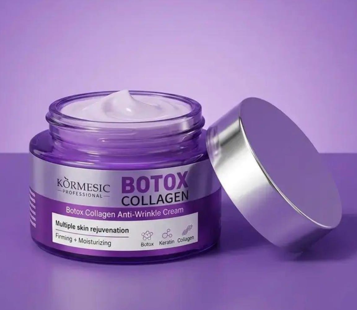 Crema Facial de Colágeno Efecto Botox Antiarrugas – Reafirmante, Hidratante y Regeneradora
