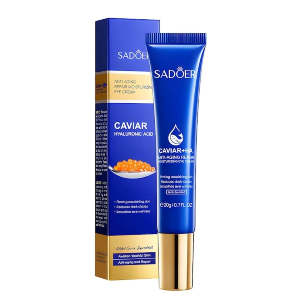 Contorno de Ojos Reparador SADOER con Caviar y Ácido Hialurónico 20 g